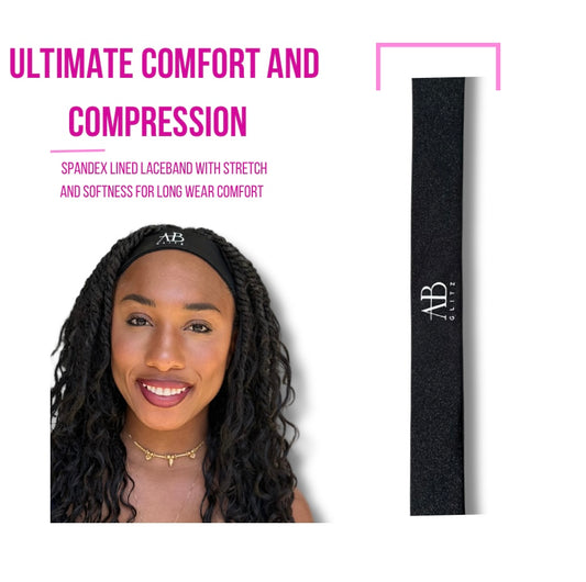 Luxury Protective Style Soft Adjustable Elastic Lace Band