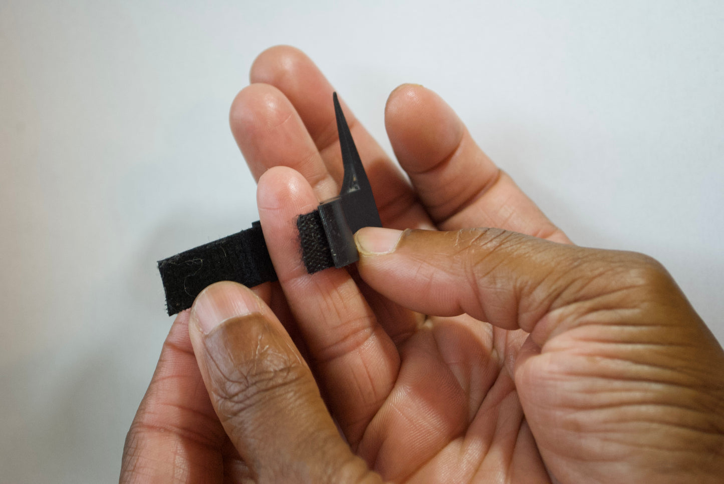 The Braid Aid- Adjustable Finger Parting Tool - Stitch Braiding Tool